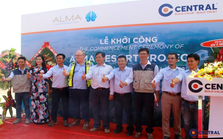 LỄ KHỞI CÔNG DỰ ÁN ALMA RESORT CAM RANH