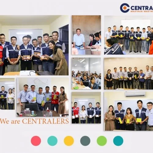 CENTRAL CONTINUES VISITED A SERIES OF NORTHERN AND SOUTHERN CONSTRUCTION SITES