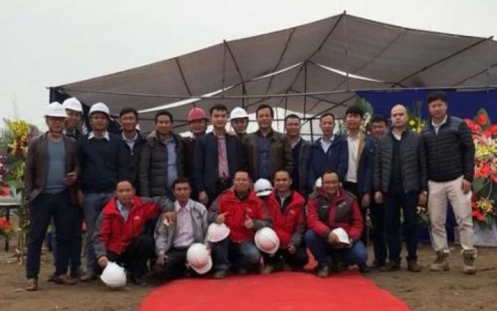 HOPE RESIDENCE專案的奠基上香儀式