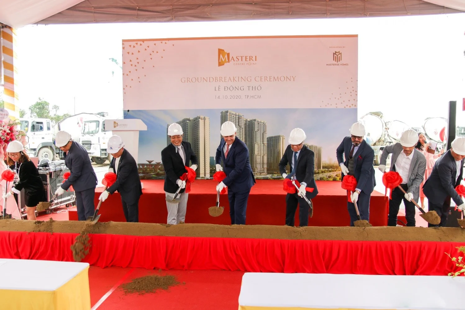 LỄ KHỞI CÔNG DỰ ÁN MASTERI CENTRE POINT