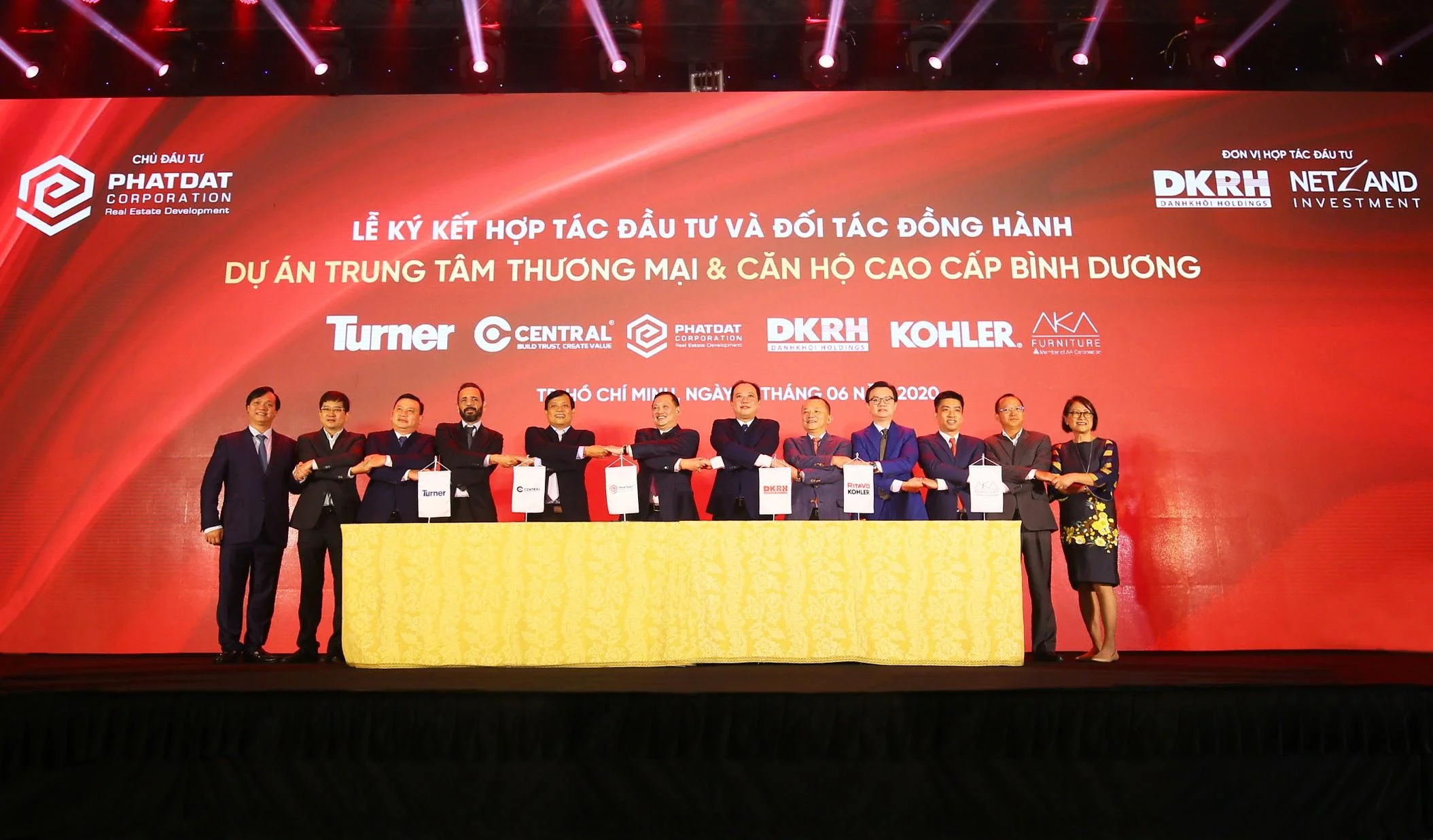 LỄ KÝ KẾT HỢP TÁC ĐẦU TƯ VÀ ĐỐI TÁC ĐỒNG HÀNH DỰ ÁN TRUNG TÂM THƯƠNG MẠI & CĂN HỘ CAO CẤP BÌNH DƯƠNG