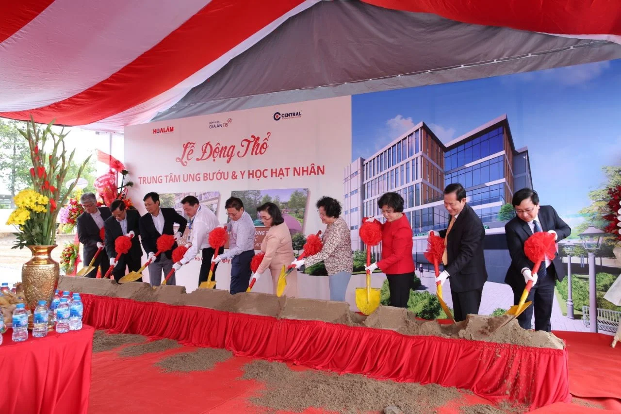 COMMENCEMENT CEREMONY OF SHANGRI – LA HOA LAM ONCOLOGY AND NUCLEAR MEDICINE CENTER