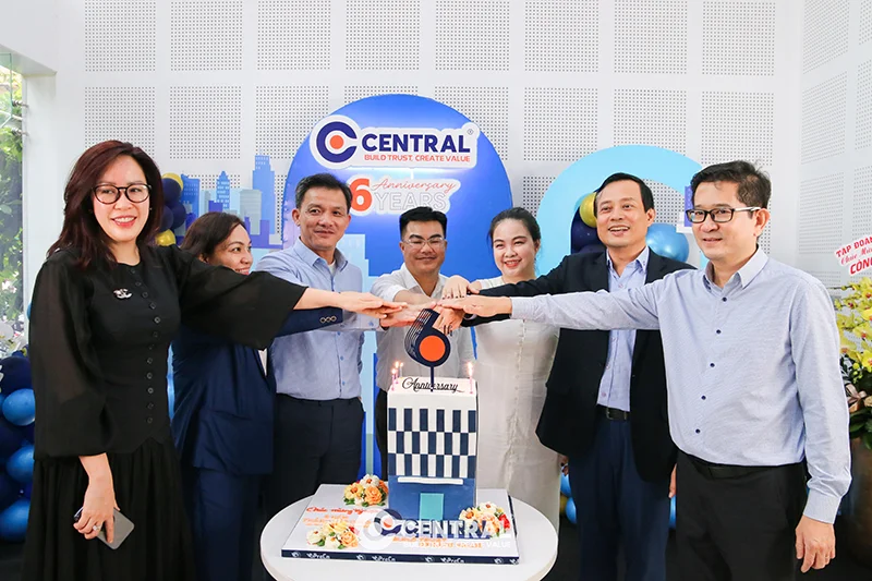 CENTRAL KỶ NIỆM 6 NĂM THÀNH LẬP CÔNG TY 23.06.2017 – 23.06.2023