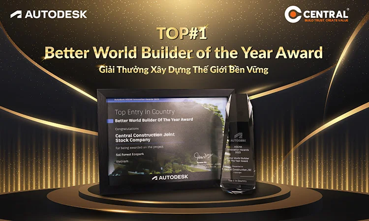 CENTRAL ĐẠT GIẢI NHẤT TẠI CUỘC THI AUTODESK ASEAN INNOVATION AWARDS 2023