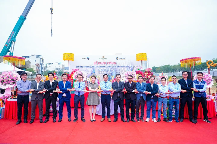 GROUND-BREAKING CEREMONY OF THE ESTUARY PROJECT