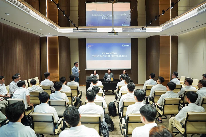 CENTRAL CHÀO ĐÓN SINH VIÊN THỰC TẬP NĂM 2024
