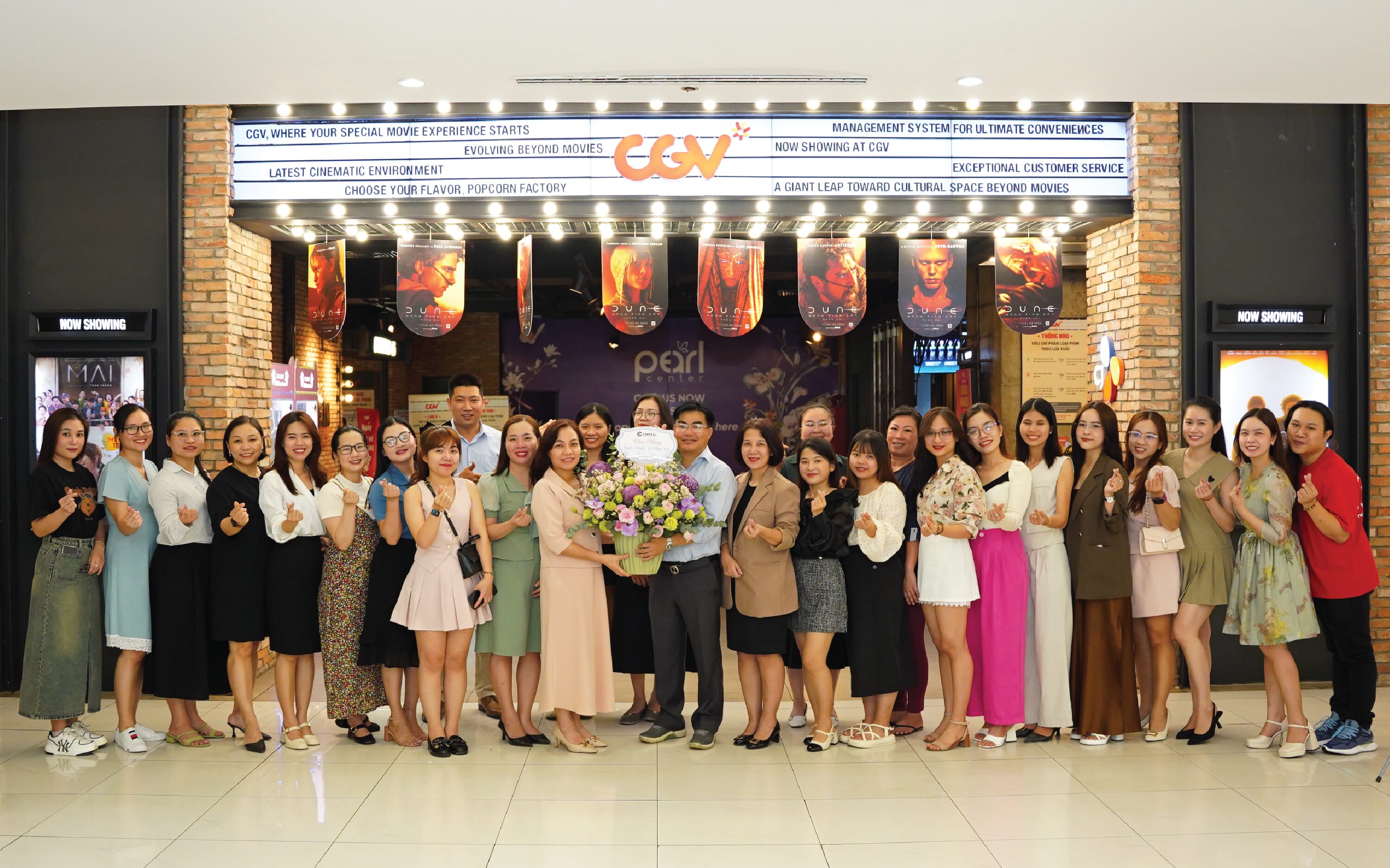 CENTRAL CHÚC MỪNG NGÀY QUỐC TẾ PHỤ NỮ 8.3