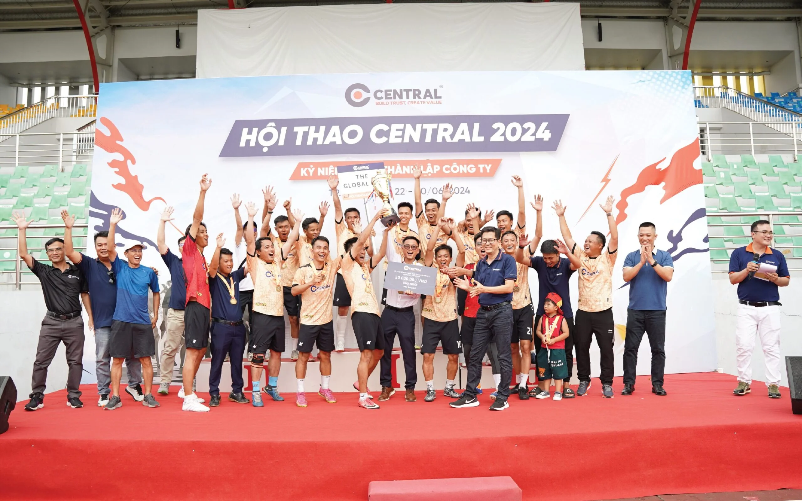 AWARD AND CLOSING CEREMONY OF CENTRAL SPORTS DAY 2024