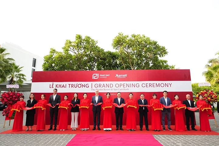 OPENING CEREMONY OF THE WESTIN RESORT & SPA CAM RANH