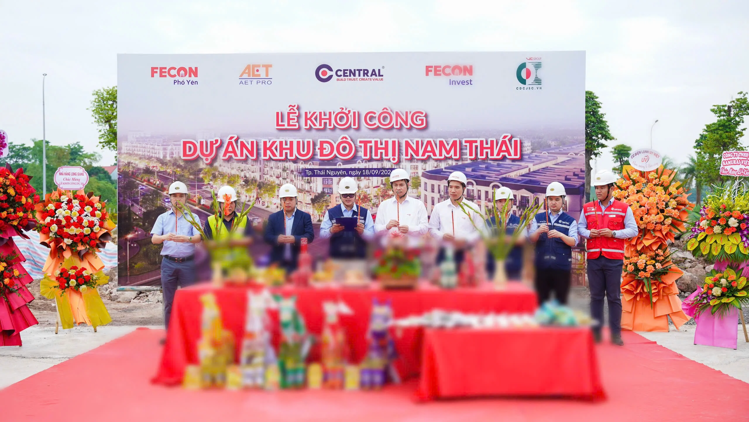 CENTRAL HELD THE GROUNDBREAKING CEREMONY OF NAM THAI URBAN AREA PROJECT