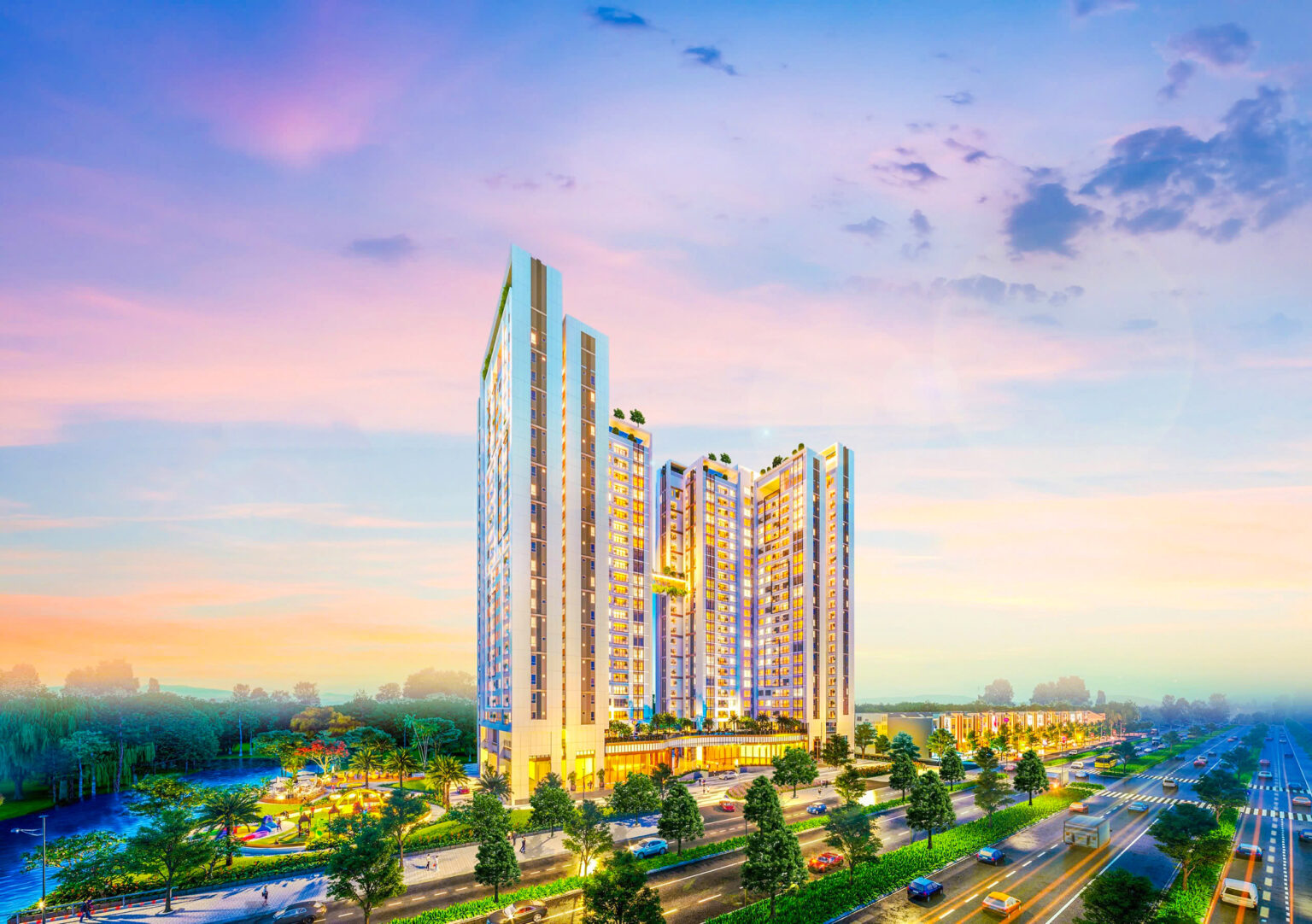 Curated visual reference: Visual Reference: Groundbreaking Ceremony Of Essensia Sky Green