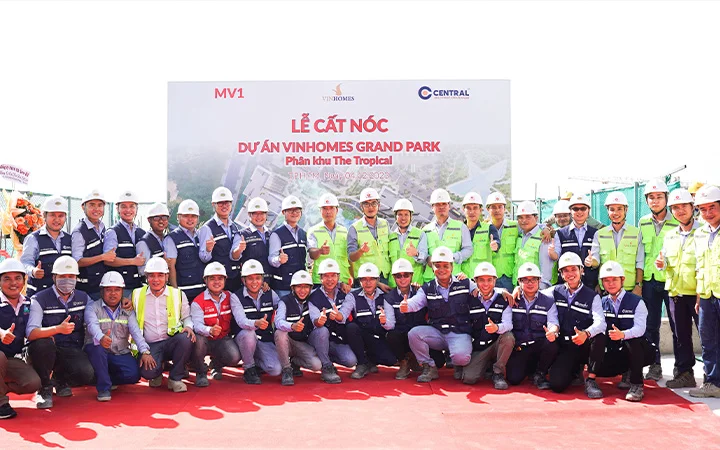 CENTRAL CẤT NÓC PHÂN KHU THE TROPICAL, DỰ ÁN VINHOMES GRAND PARK, QUẬN 9, TP. HỒ CHÍ MINH