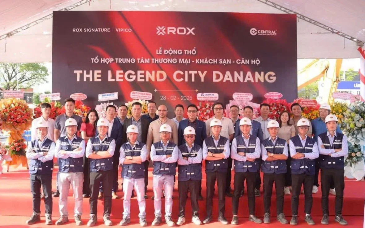 GROUND-BREAKING CEREMONY OF THE LEGEND CITY IN DA NANG