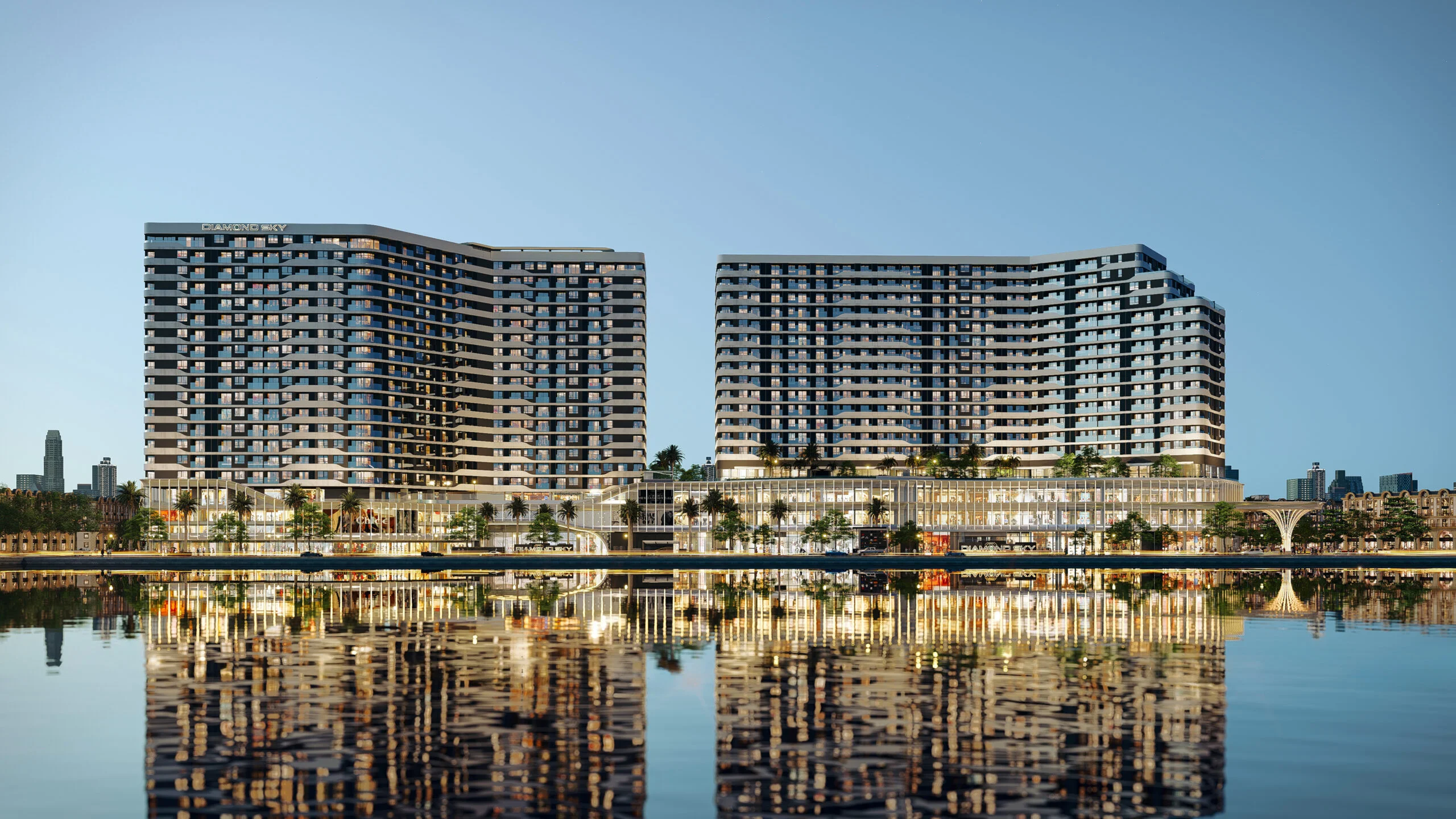 Diamond Sky High-End Apartment and Commercial Center