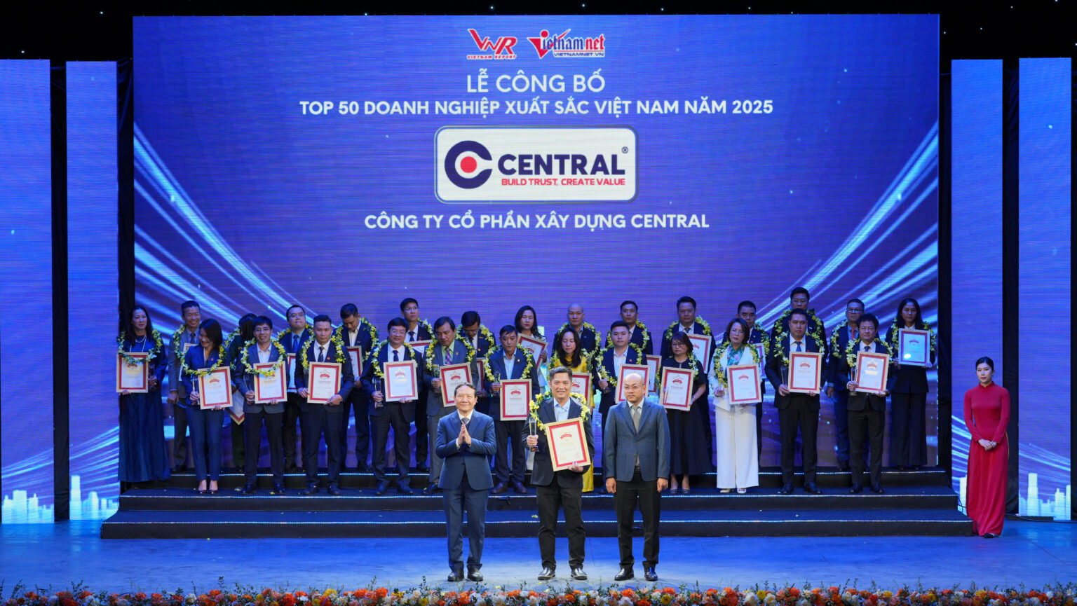 CENTRAL HONORED AMONG TOP 50 VIETNAM THE BEST 2025 - Central Cons
